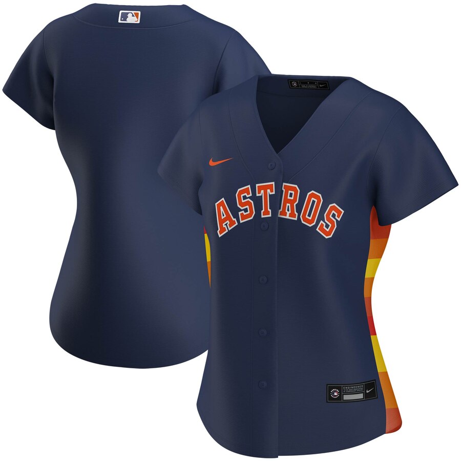 Houston Astros Nike Women's Alternate 2020 MLB Team Jersey Navy